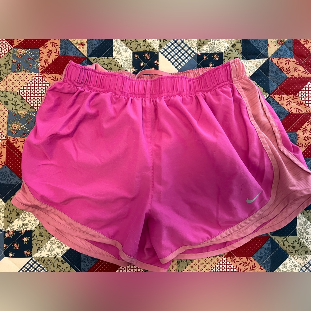 Pink Nike Running Shorts